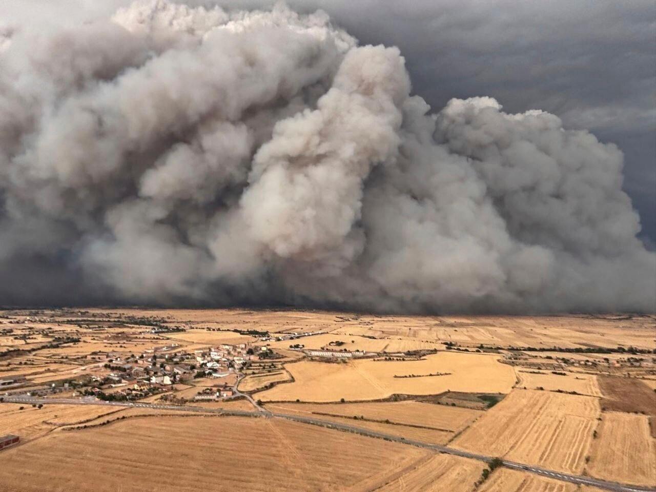Two dead in Spain fire as heatwave scorches Europe