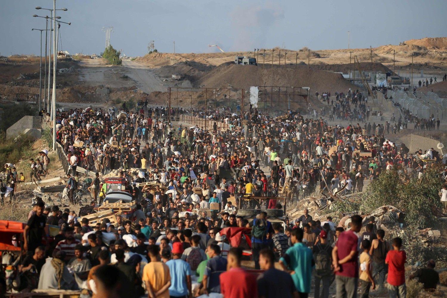 Humanitarian groups seek end to Israeli-backed aid system in Gaza