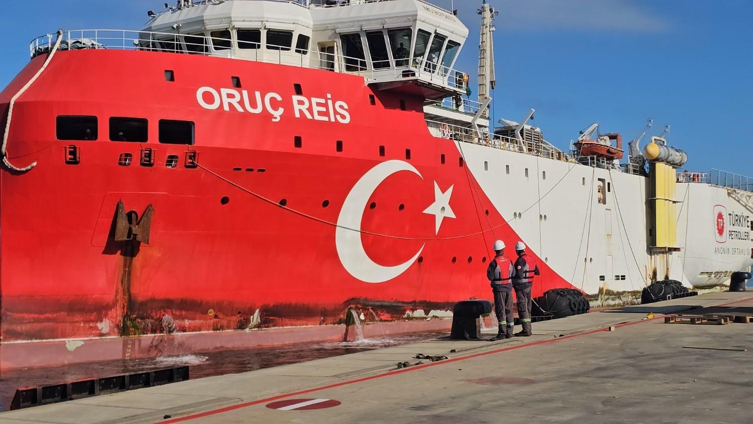 Oruç Reis vessel docks at Filyos Port after Somali mission