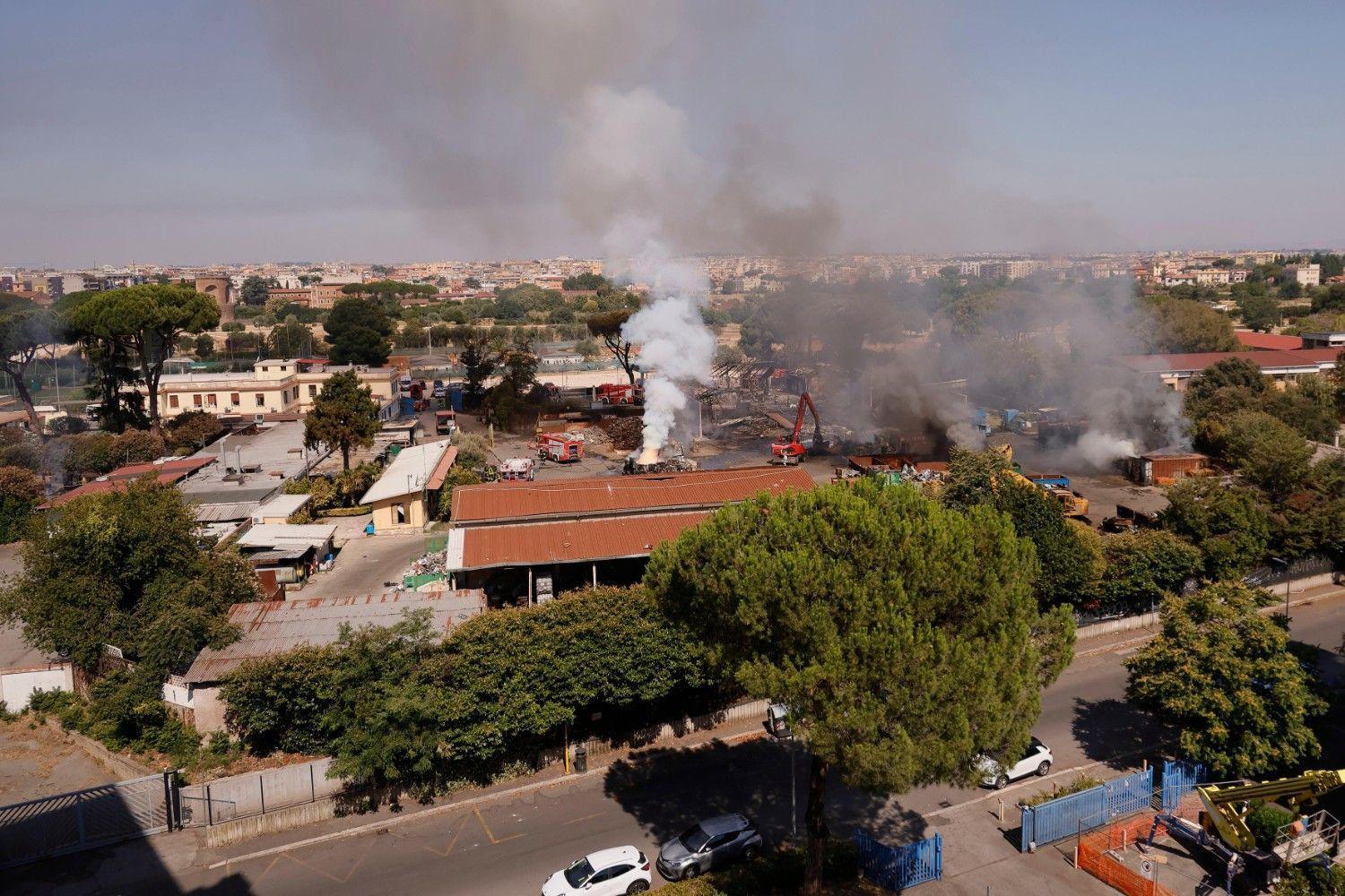 Around 30 injured in fuel station blast in Rome: mayor