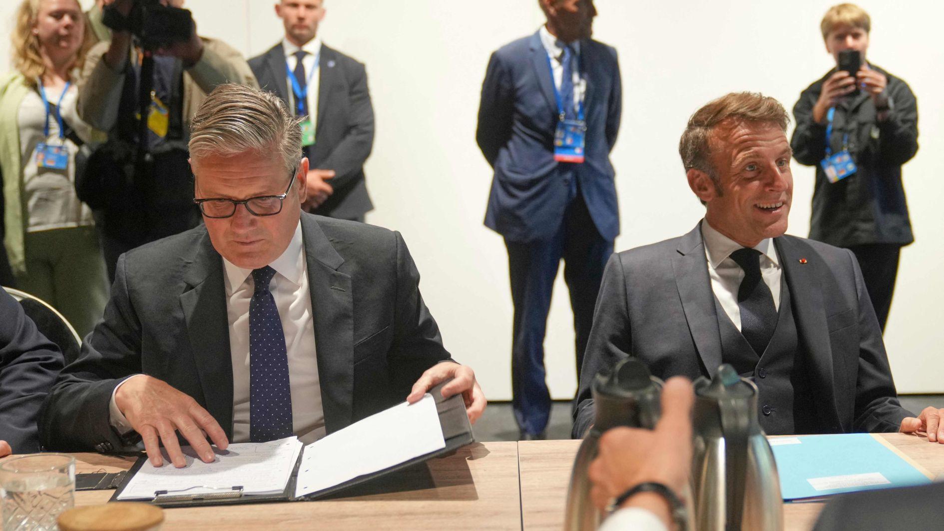 Migrants cast shadow on Starmer-Macron summit