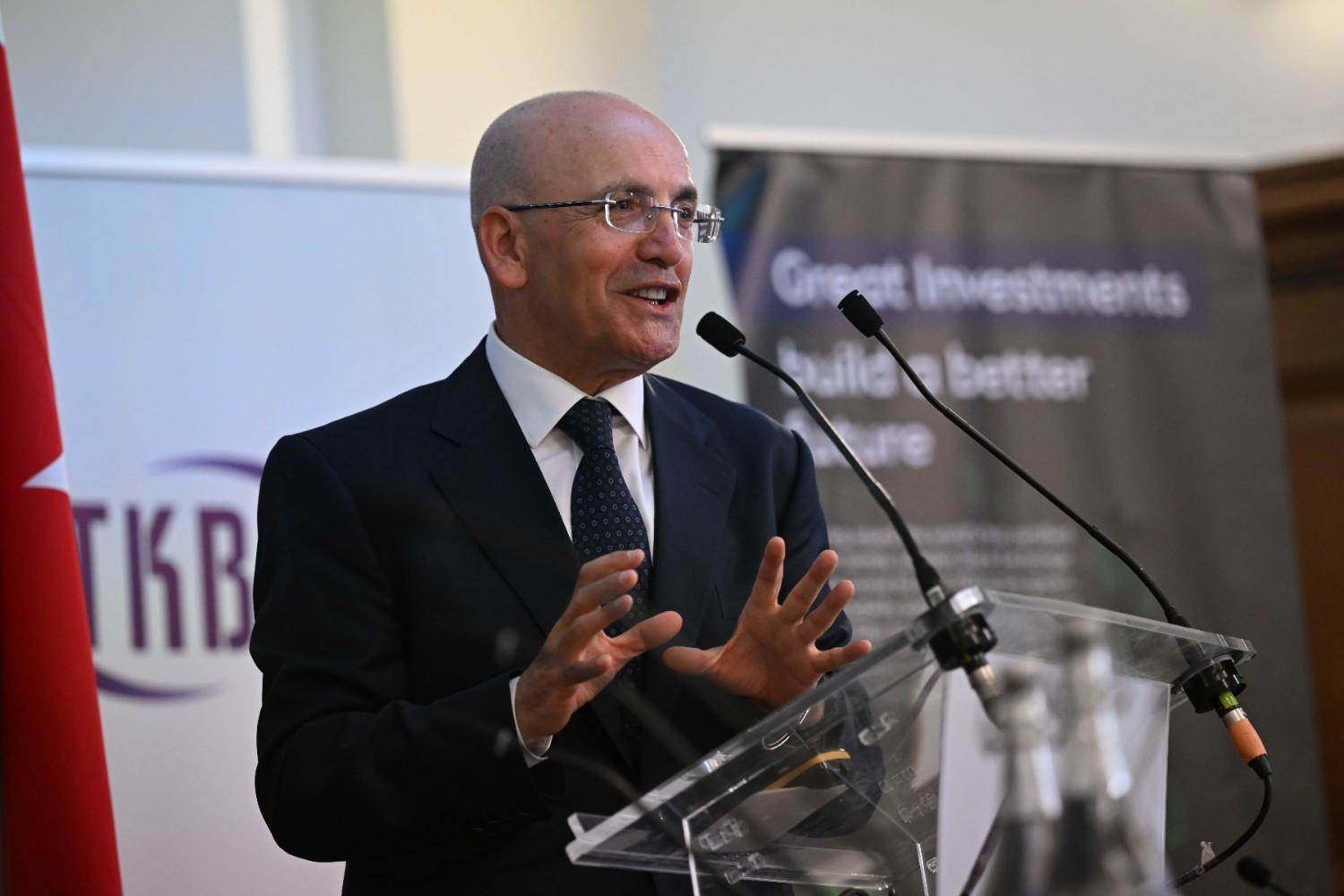 Massive economic gains’ expected as PKK disarms, Şimşek tells London summit