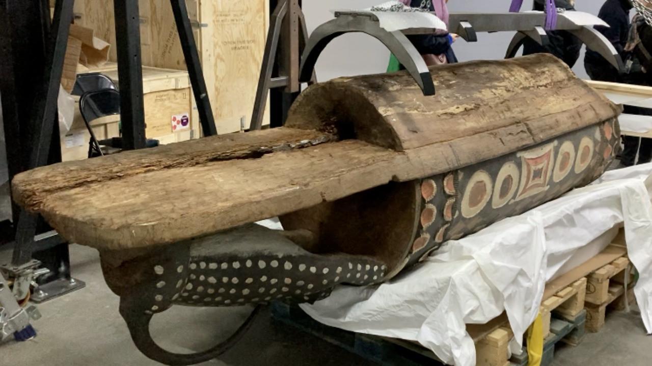 France backs returning colonial-era talking drum