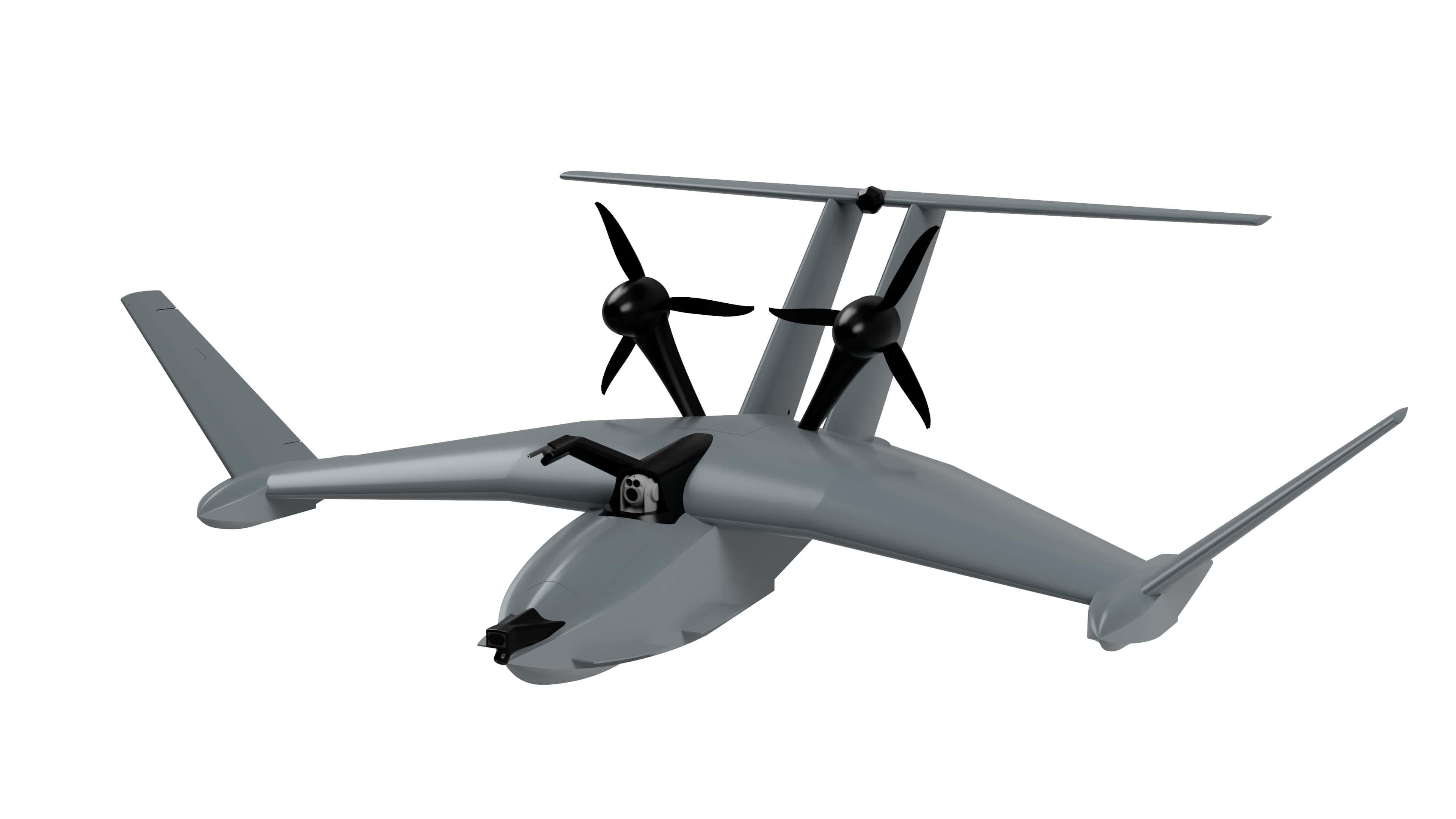 Turkish firm showcases world’s 1st low-altitude multipurpose drone at IDEF 2025