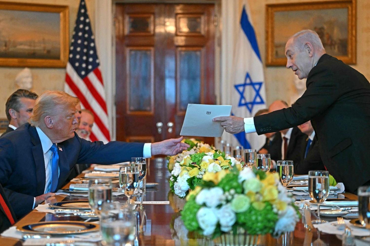Trump holds fresh talks with Netanyahu to end Gaza tragedy