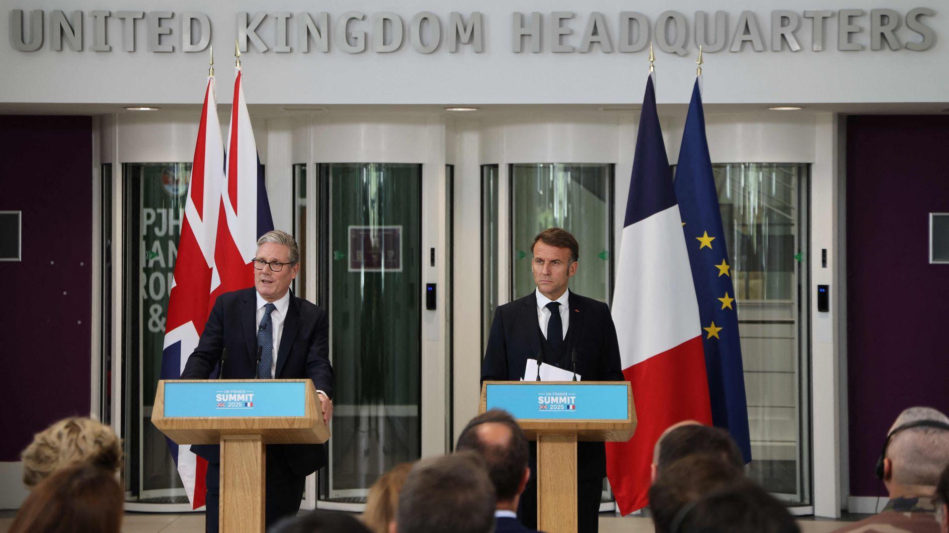 UK, France unveil migrants deal as Macron wraps up state visit
