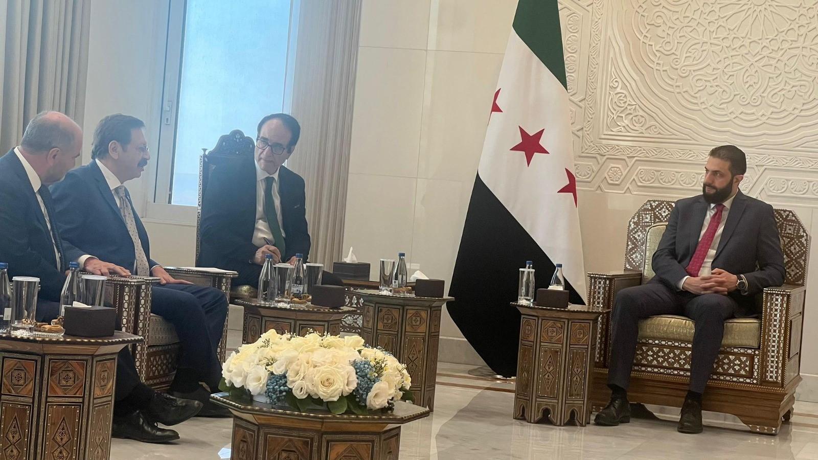 TOBB delegation meets Syrian president, business leaders