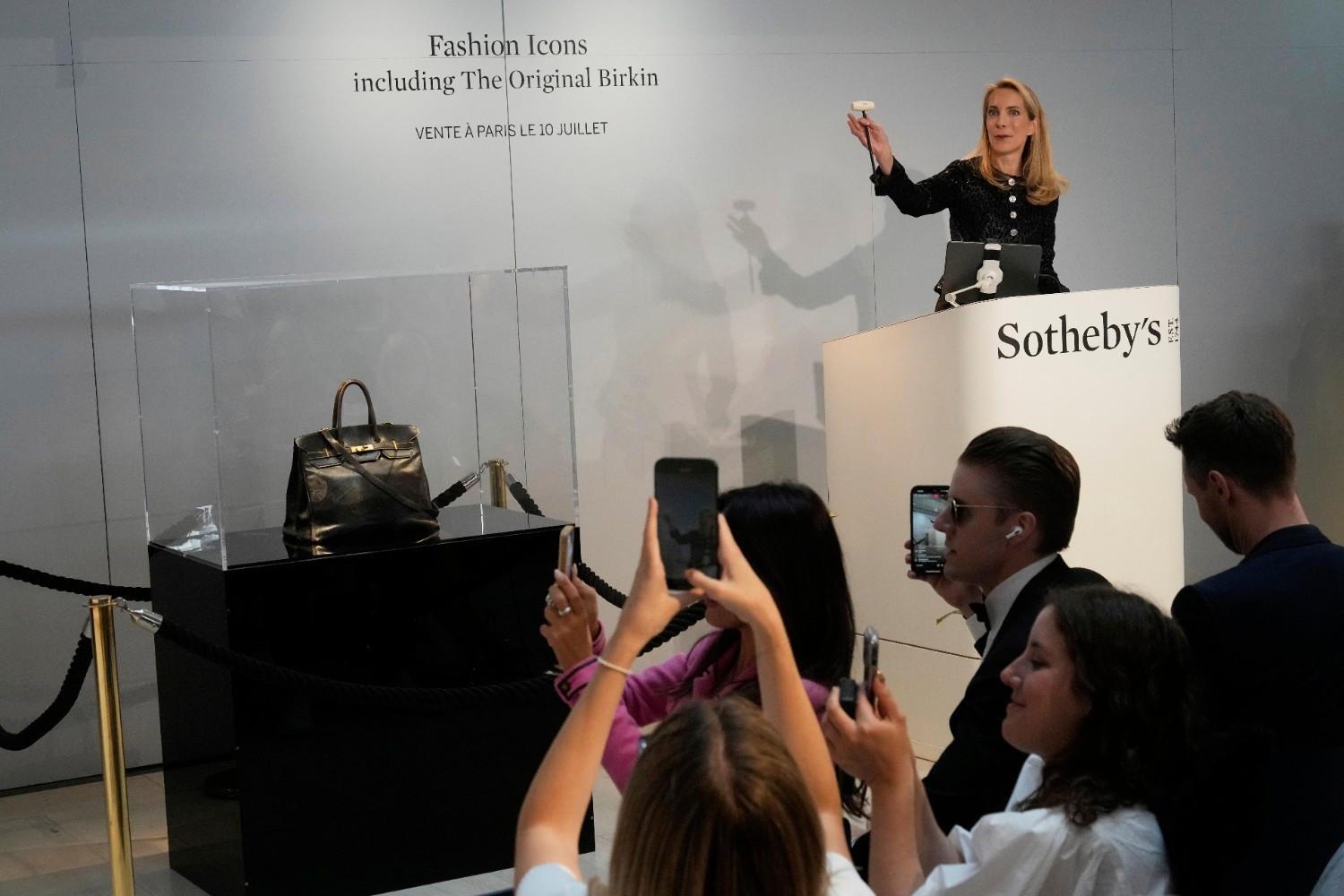 Original Birkin sells for $10 mn at Paris auction