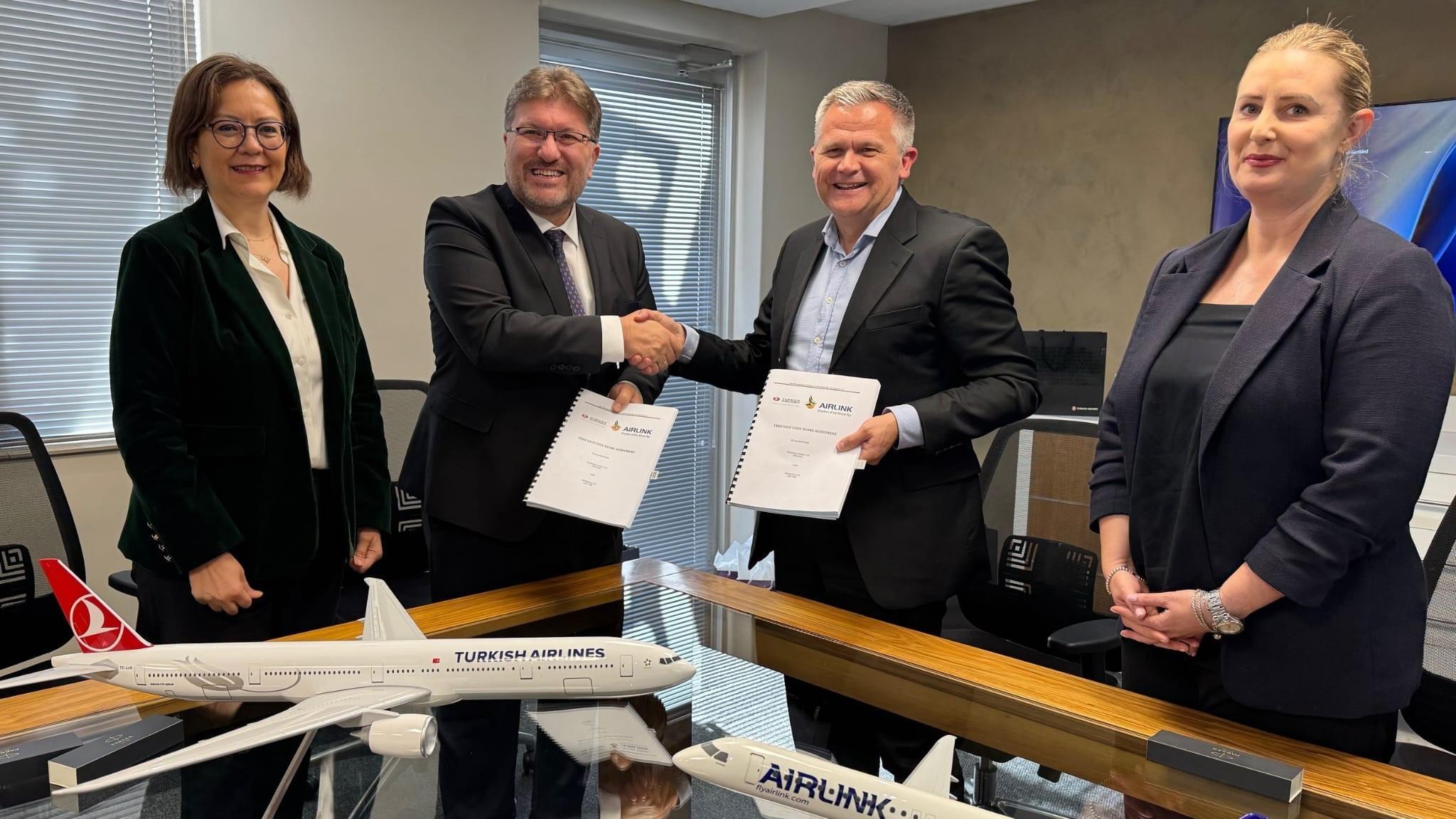 Turkish Airlines and Airlink sign codeshare agreement