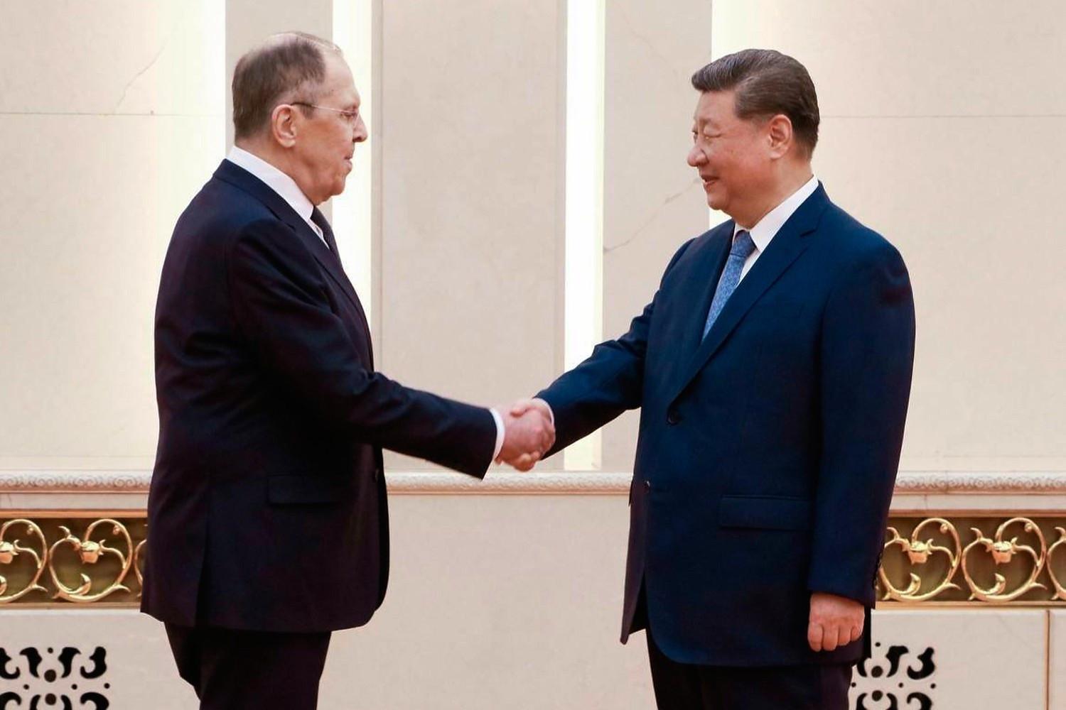 Chinas Xi vows greater support for Russia as meets Lavrov
