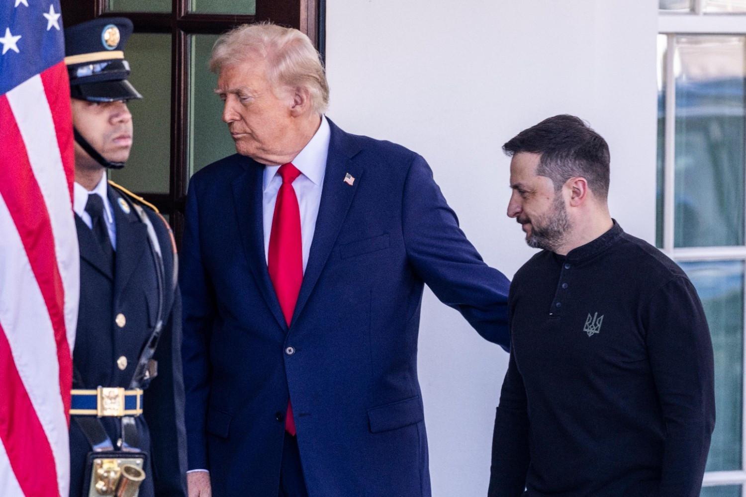 Trump says Ukraine should not target Moscow