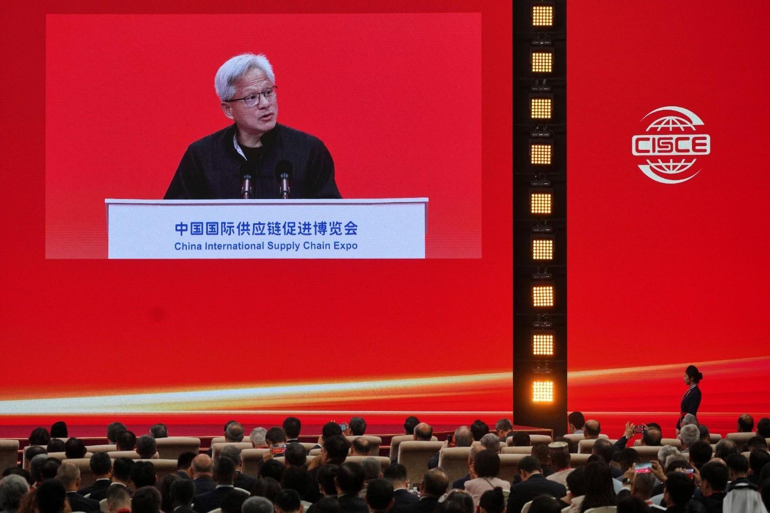 Nvidias Huang says doing our best to serve Chinese market