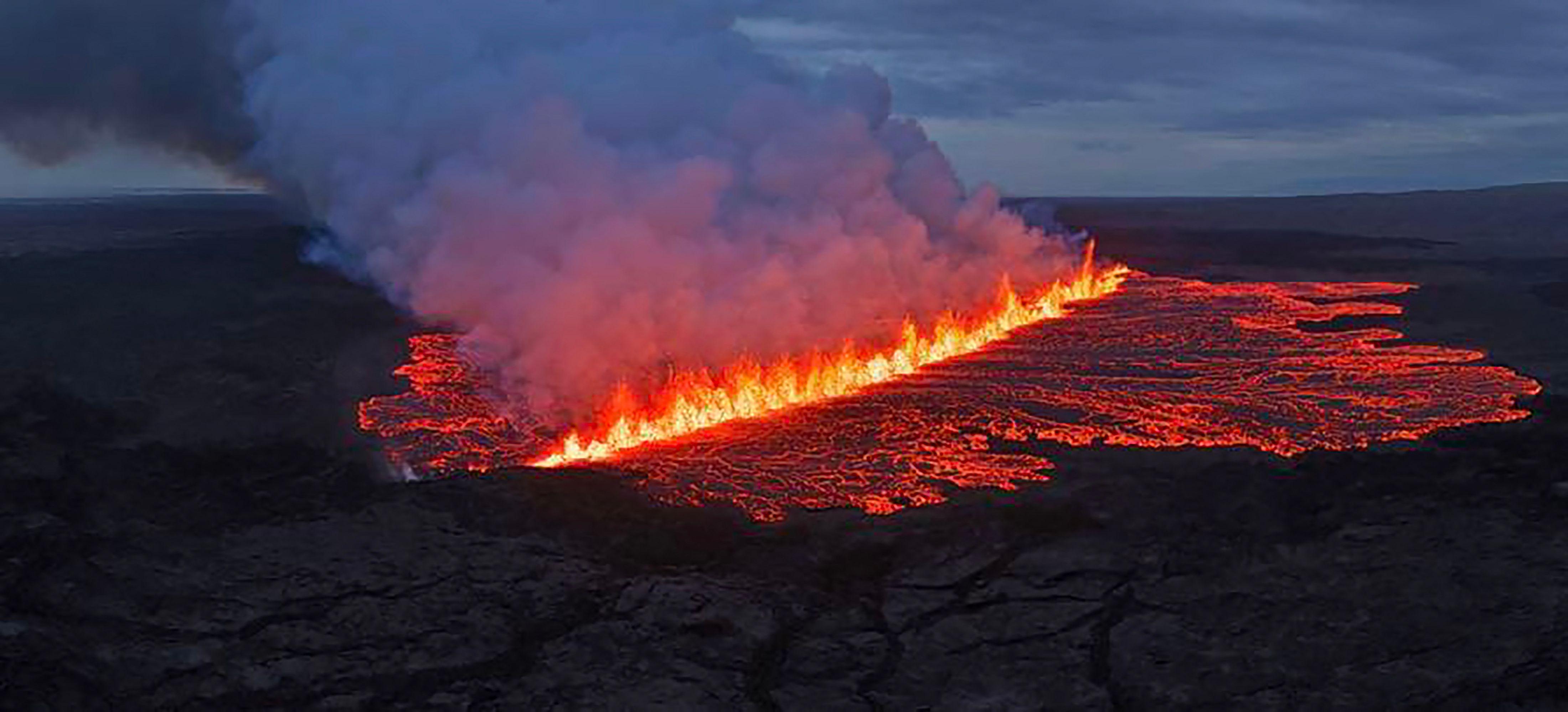 Iceland volcano erupts for ninth time since 2023