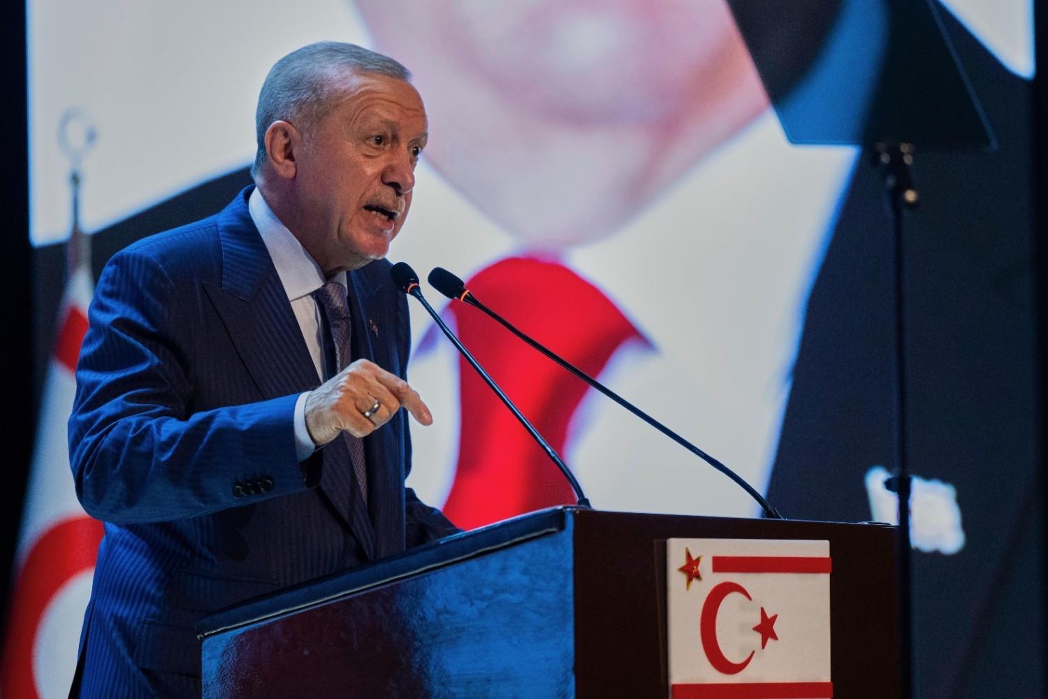 Erdoğan pushes for two-state deal in Cyprus