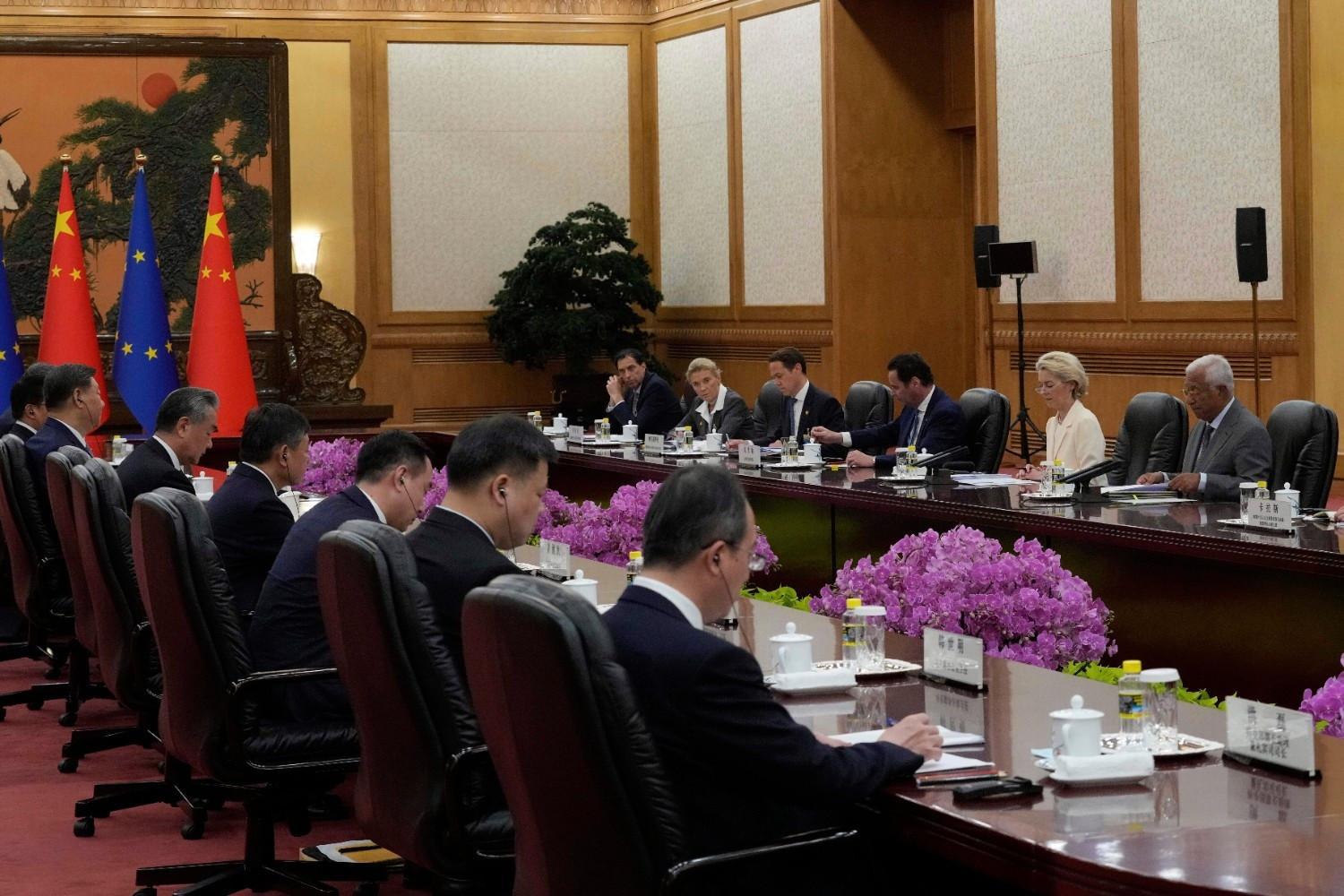 Xi says China, EU must deepen trust but bloc chief urges real solutions