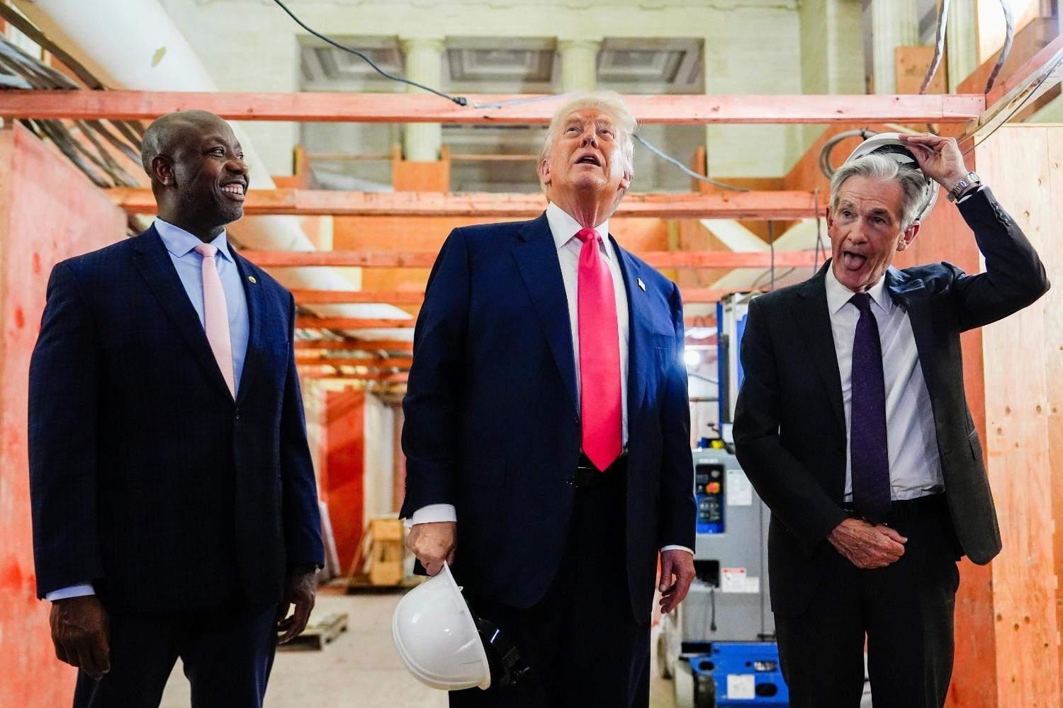 Trump, Fed chief Powell bicker during tense central bank visit