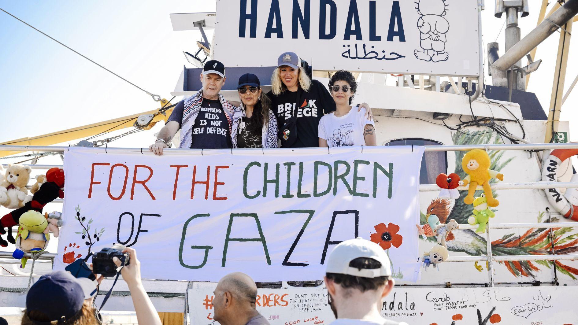 Activist boat Handala seized off Gaza