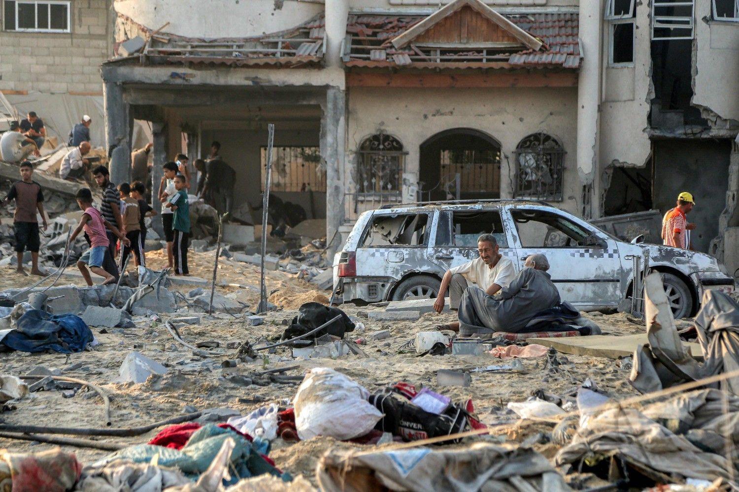 Gaza civil defense says Israeli fire kills 16