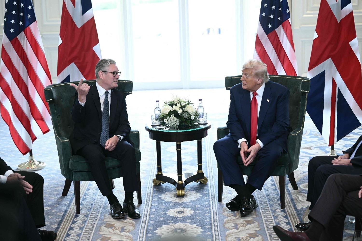 Trump says Gaza ceasefire possible amid Starmer talks