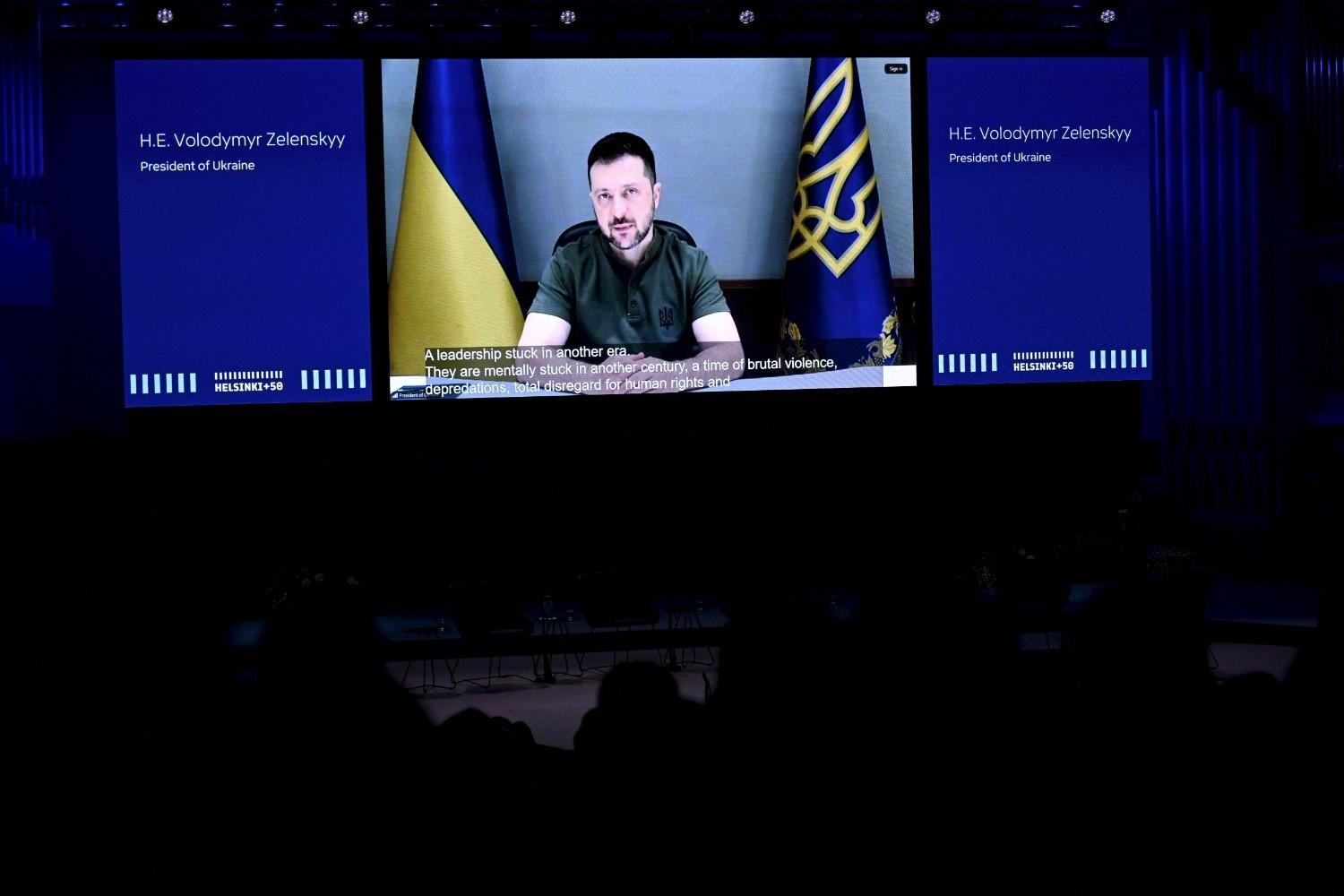 Zelensky urges allies to seek regime change in Russia