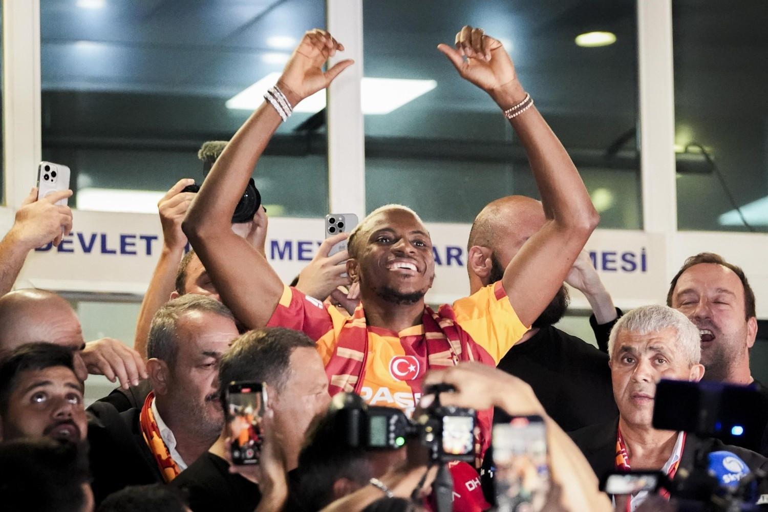Osimhen completes 75 mln euro move to Galatasaray