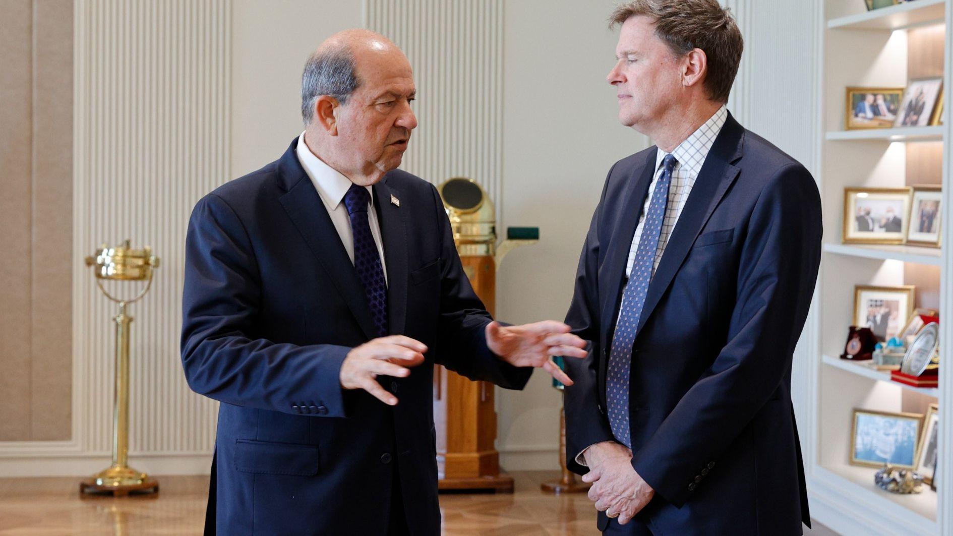 Tatar reaffirms two-state stance as UN envoy term set to end