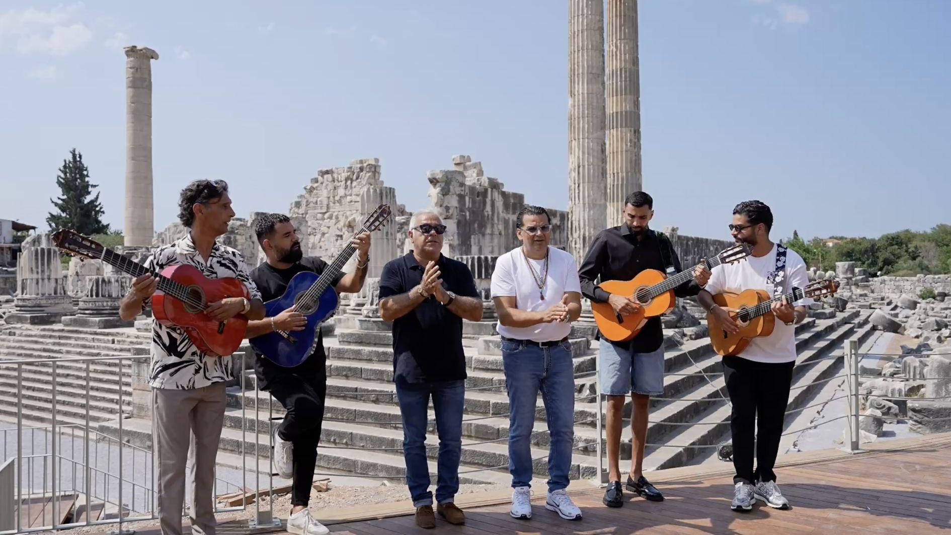 Gipsy Kings by Andre Reyes shoot music video at Apollo