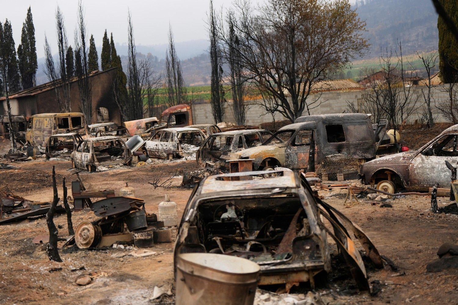 Frances huge wildfire ‘will burn for days’