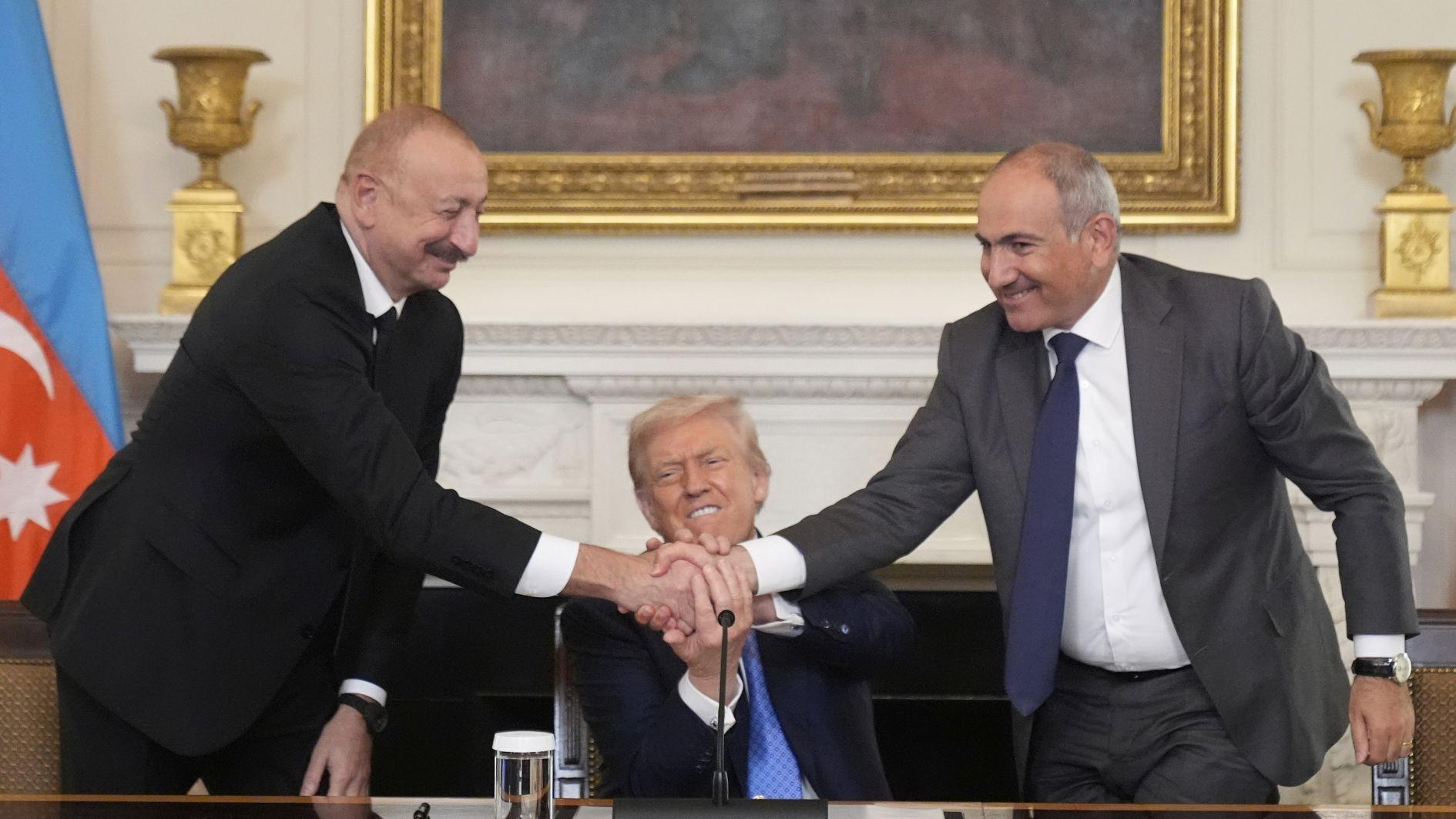 Trump says Armenia, Azerbaijan committed to end fighting forever