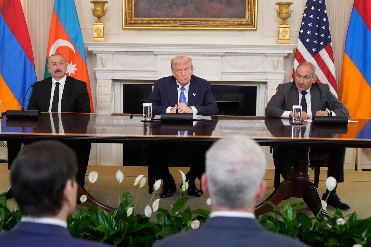 Trump says Armenia, Azerbaijan commit to end fighting forever