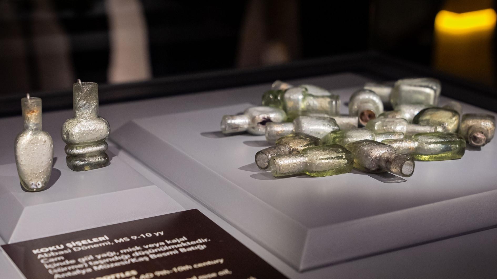 Perfume bottles found off Kaş may be among Europe’s first fragrance imports