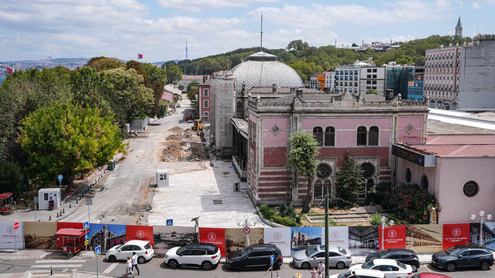 Istanbul’s historic Sirkeci station under restoration for cultural revival
