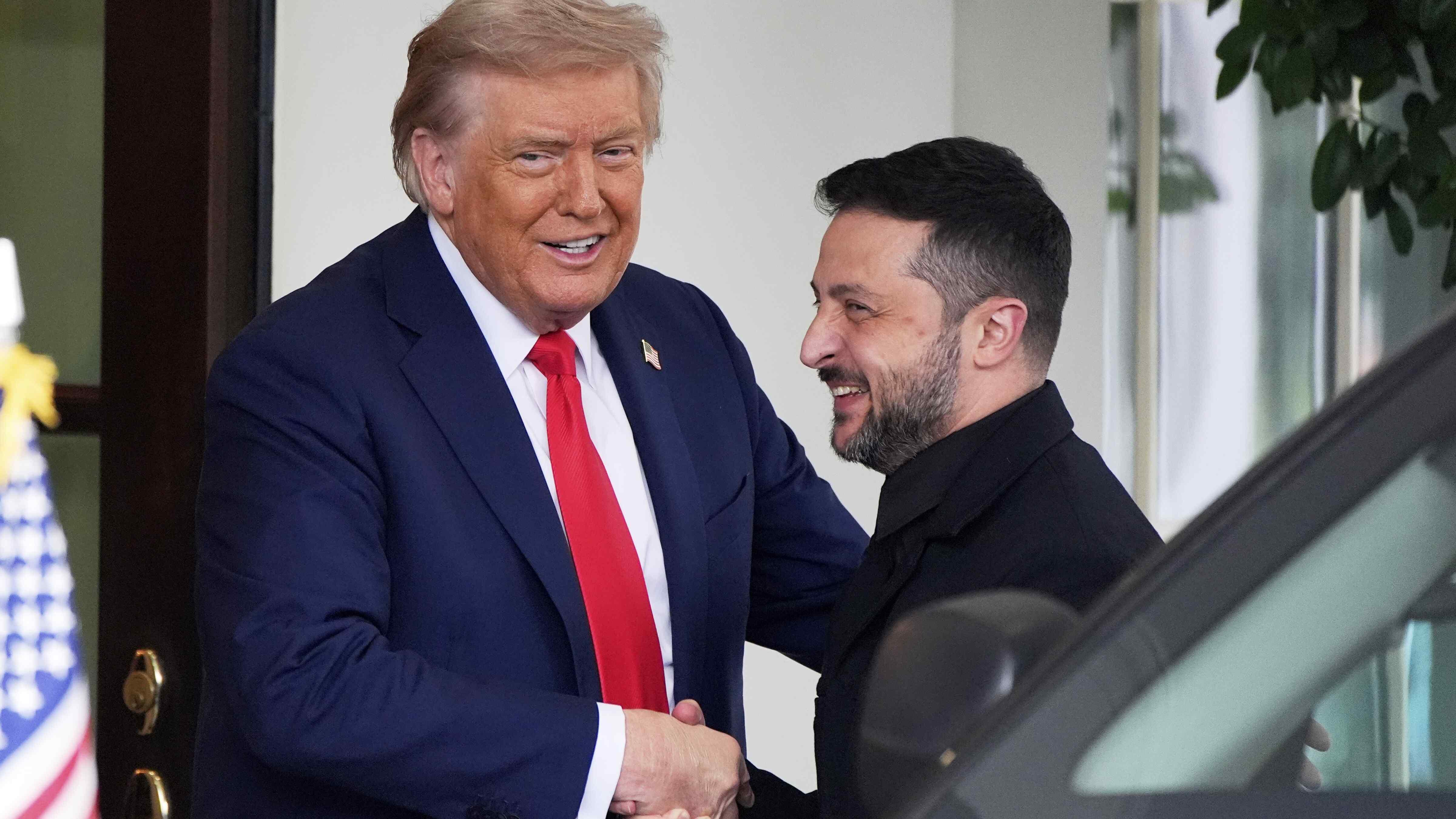 Zelensky signals openness to three-way meeting with Trump, Putin