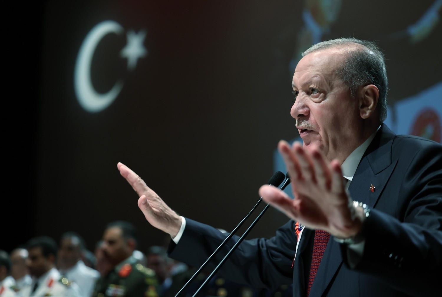 Israel’s Gaza aggression marks a dark stain on history: Erdoğan