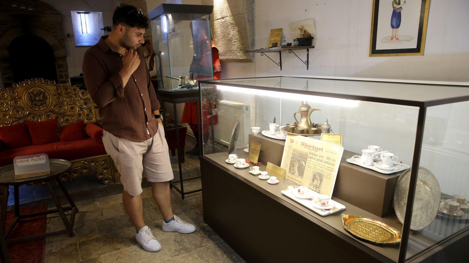 Visitors explore coffee history in Safranbolu