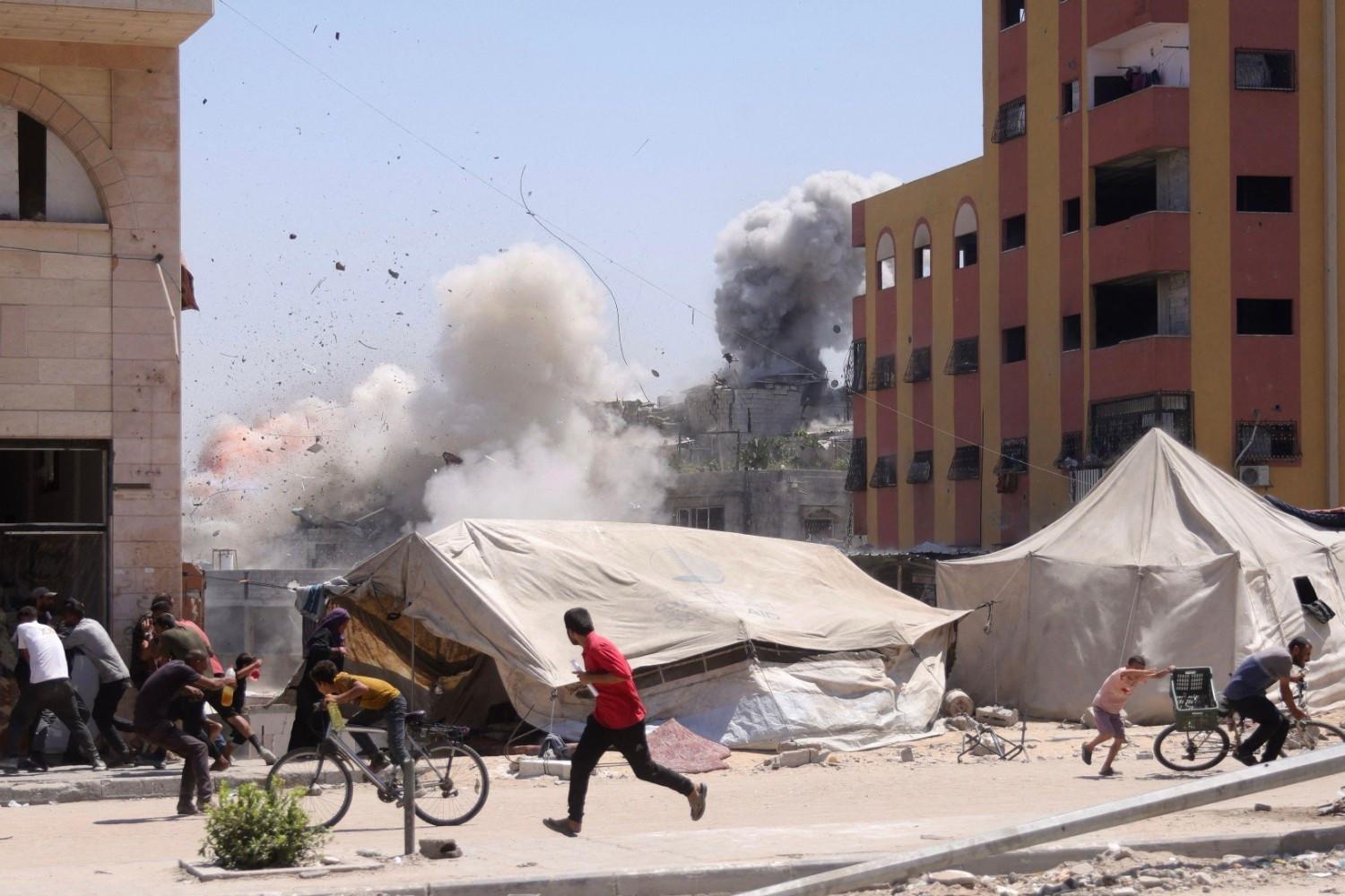 Israel PM orders talks to free all our hostages as army pounds Gaza City
