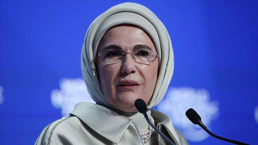 First lady urges Melania Trump to speak out on Gaza