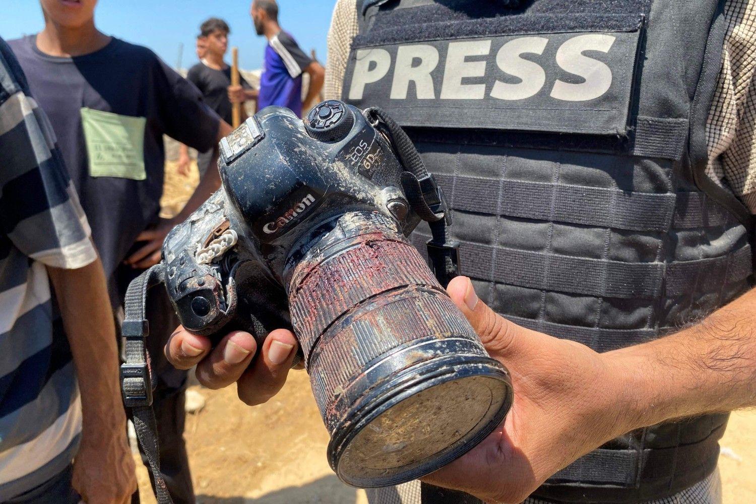 Five journalists among 20 killed in Israeli strikes on Gaza hospital