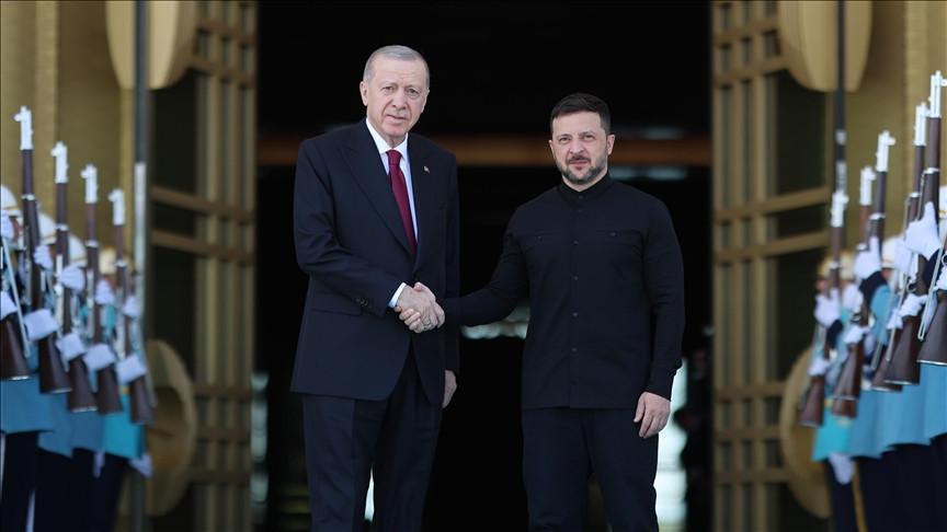 Erdoğan, Zelensky discuss Ukraine war, peace efforts