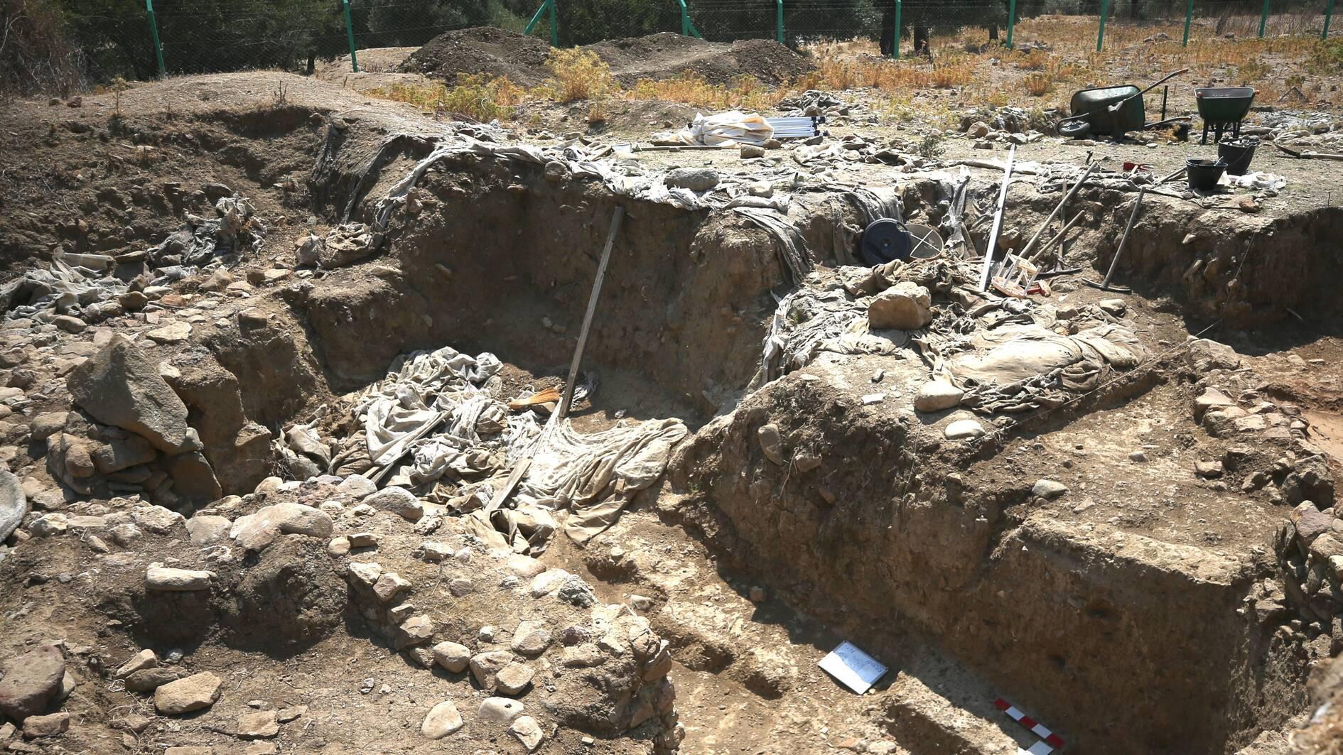 8,800-year-old houses unearthed on western island