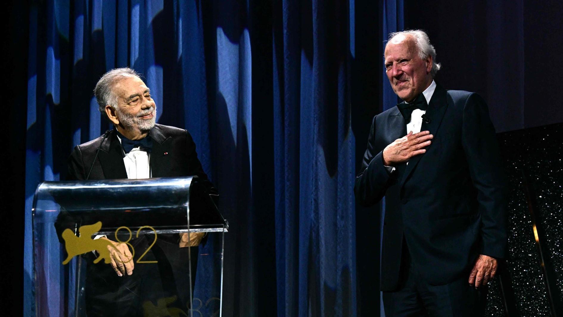 Venice Film Festival opens with star power, and Gaza protesters