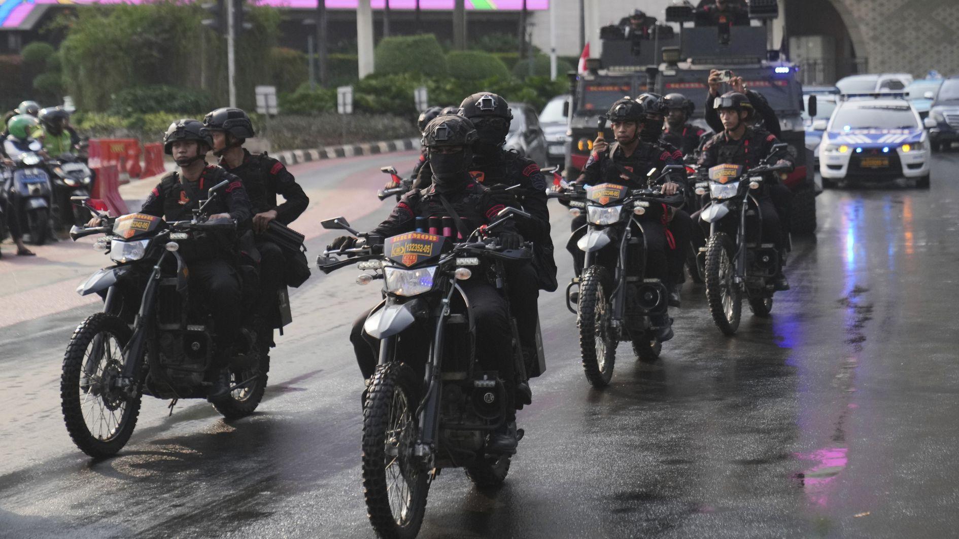 Indonesia leader says some protests leaning towards treason, terrorism