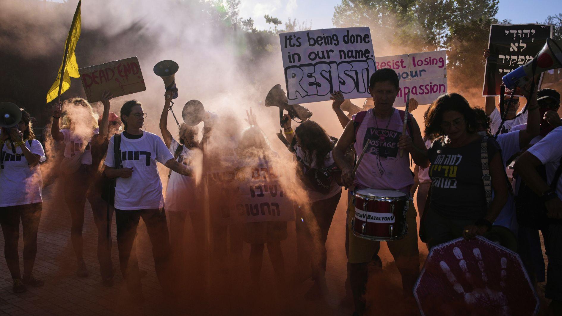 Protests erupt in Israel as military faces reservist shortage