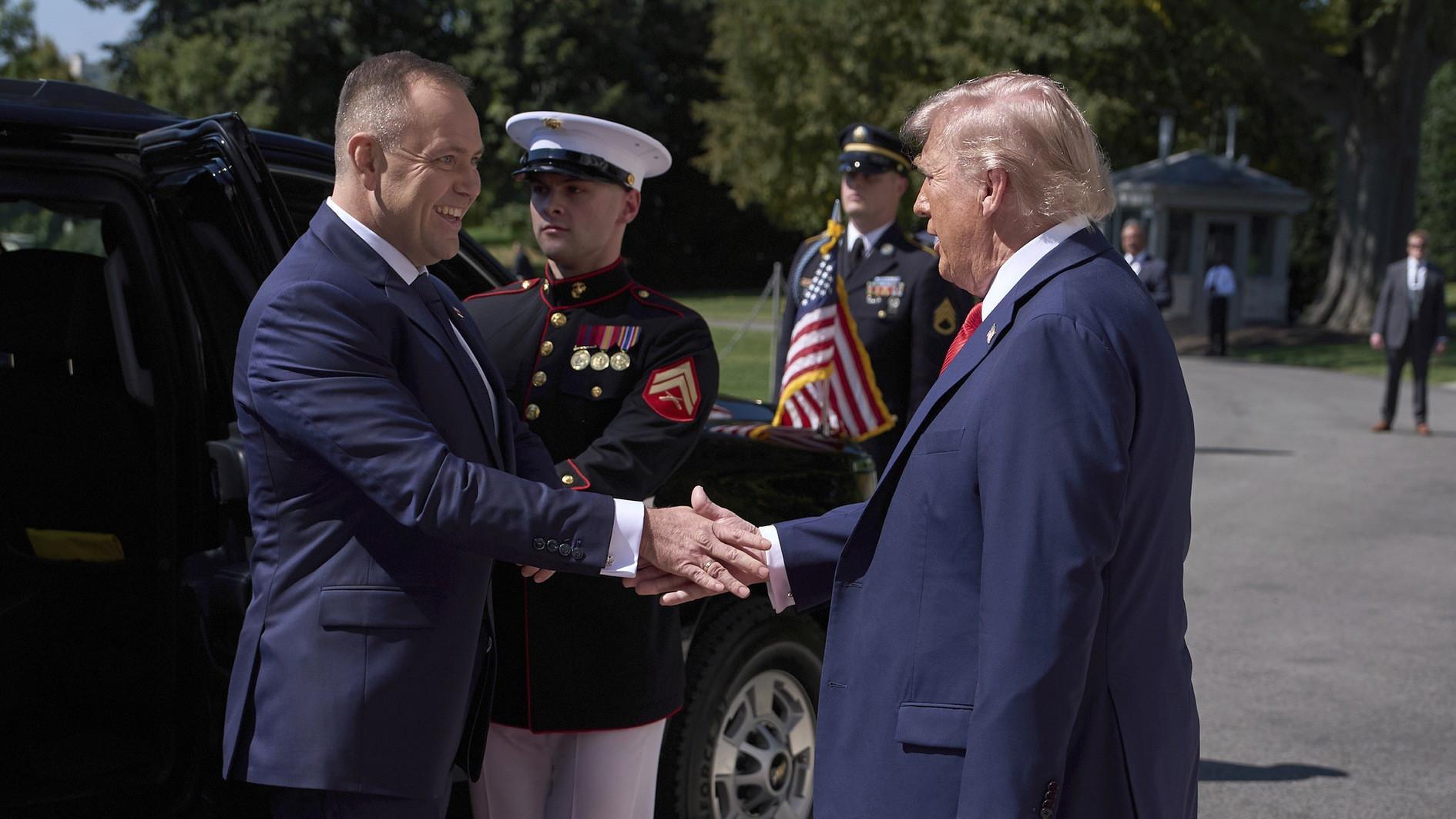 Trump assures Polish leader of continued US military presence