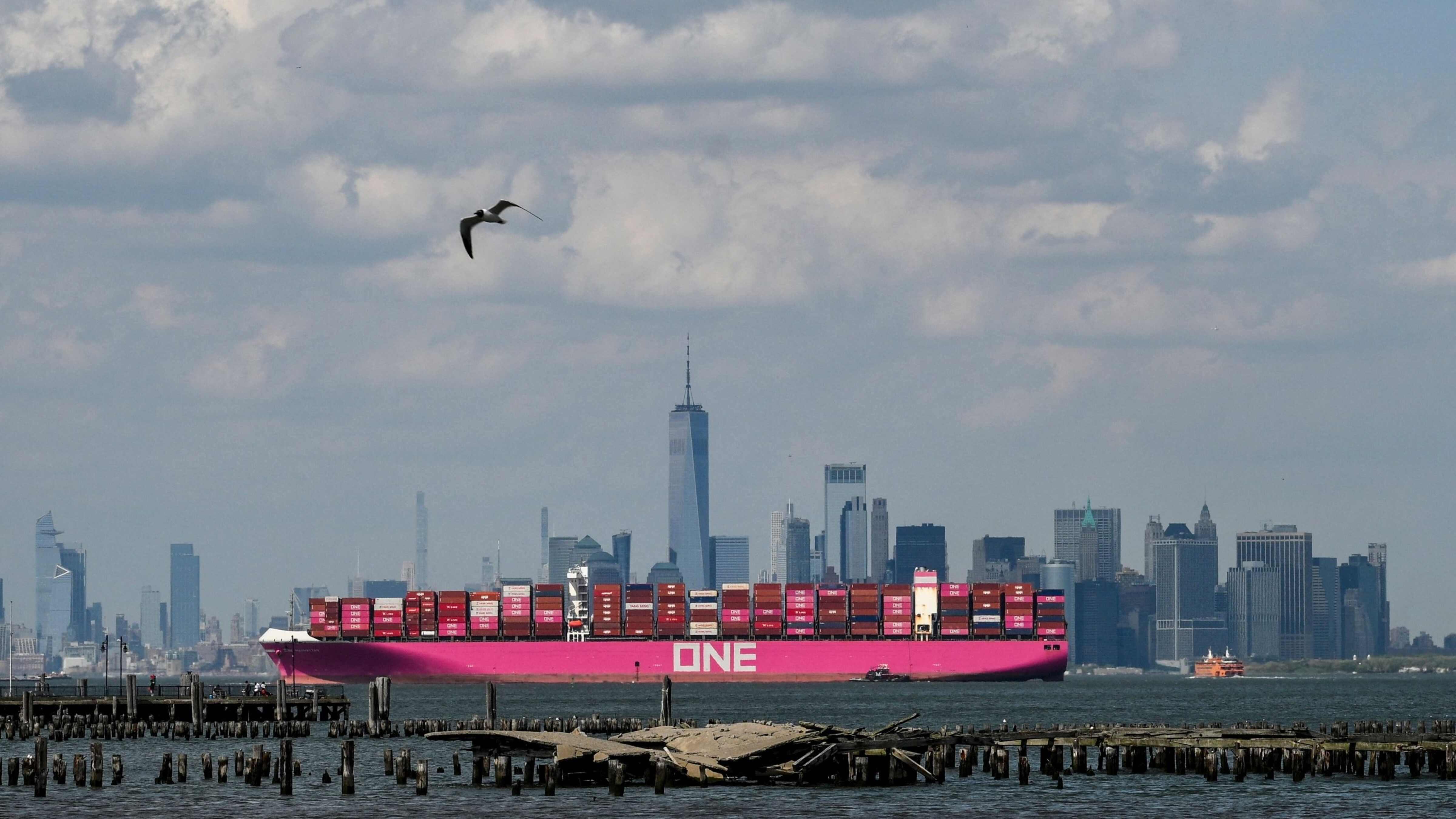 US trade gap widens more than expected on goods imports surge