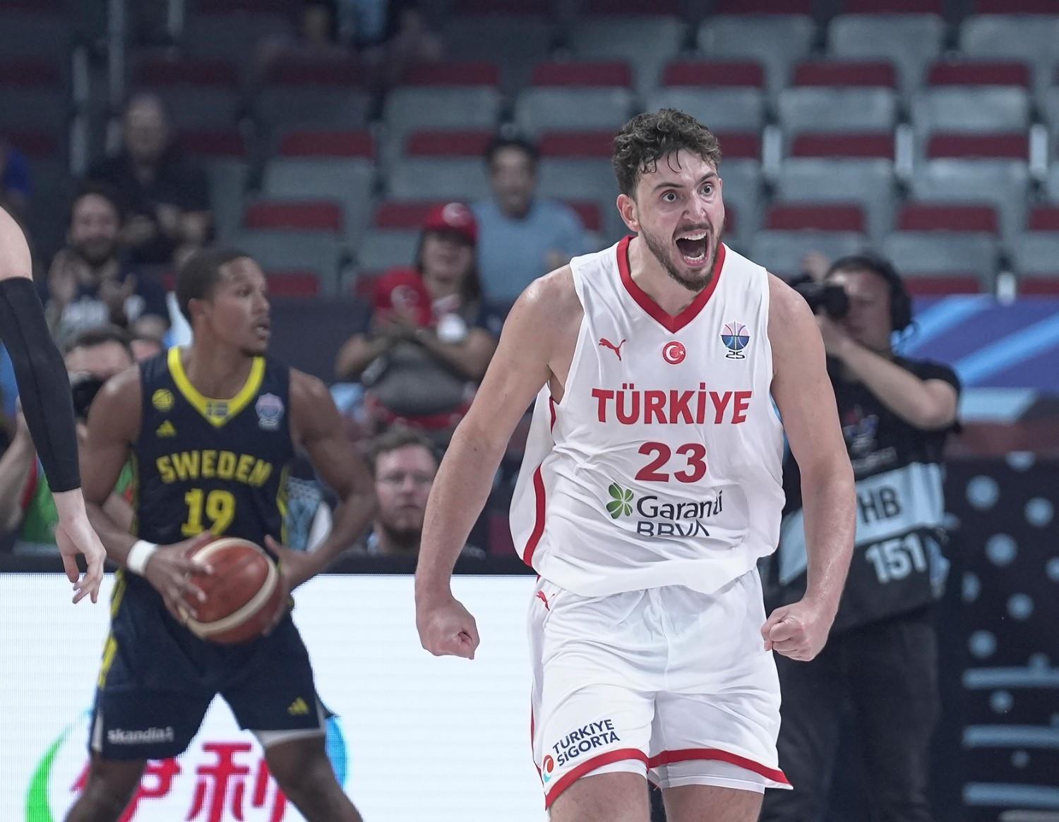 Türkiye defeats Sweden 85-79 to reach EuroBasket 2025 quarterfinals
