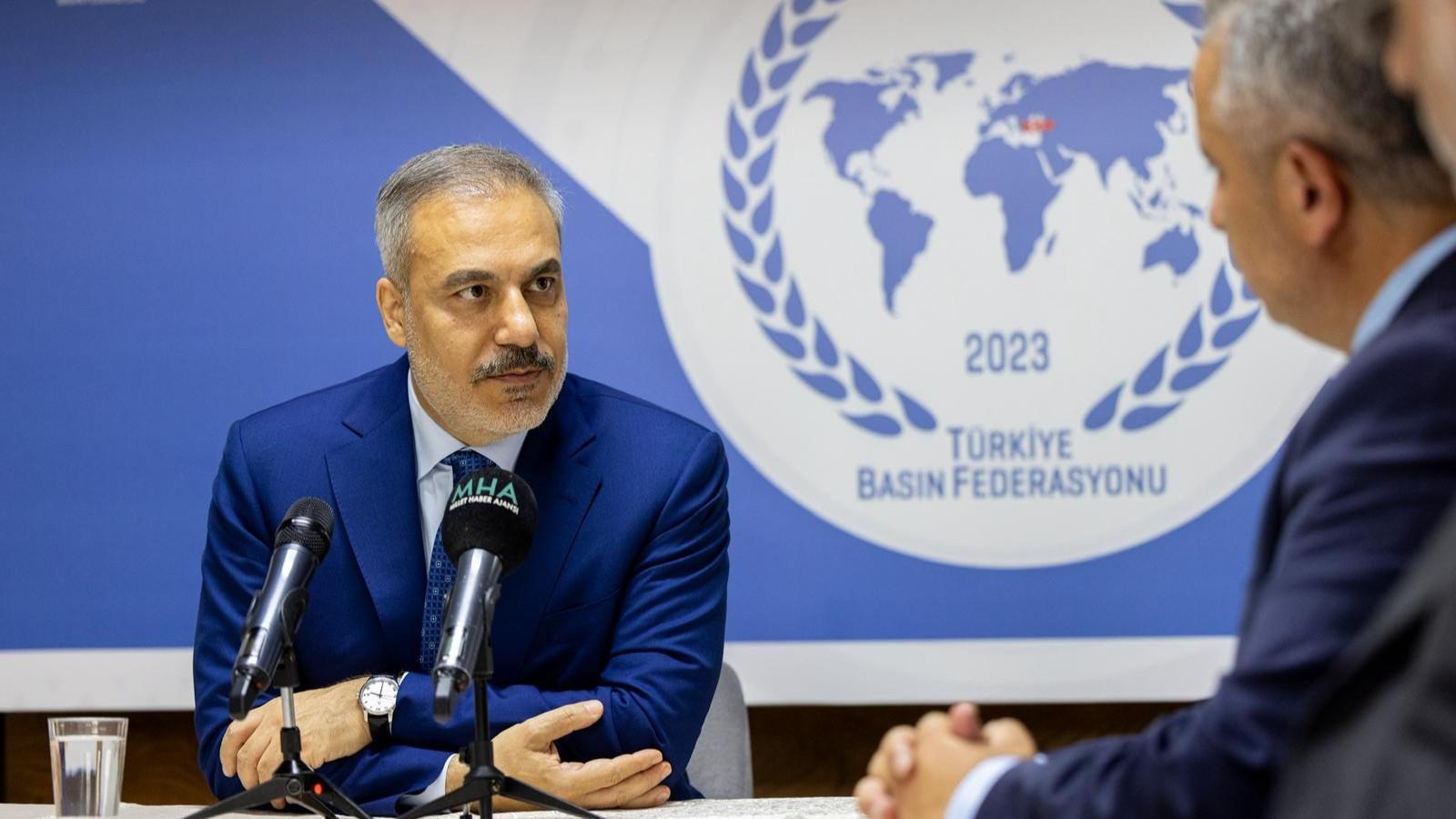 Issues concerning Palestine cannot be discussed without the Palestinians’: Fidan