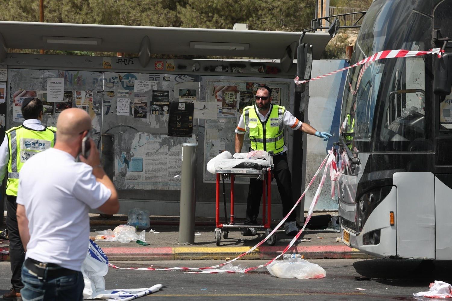 Palestinian gunmen kill 6 people in east Jerusalem attack