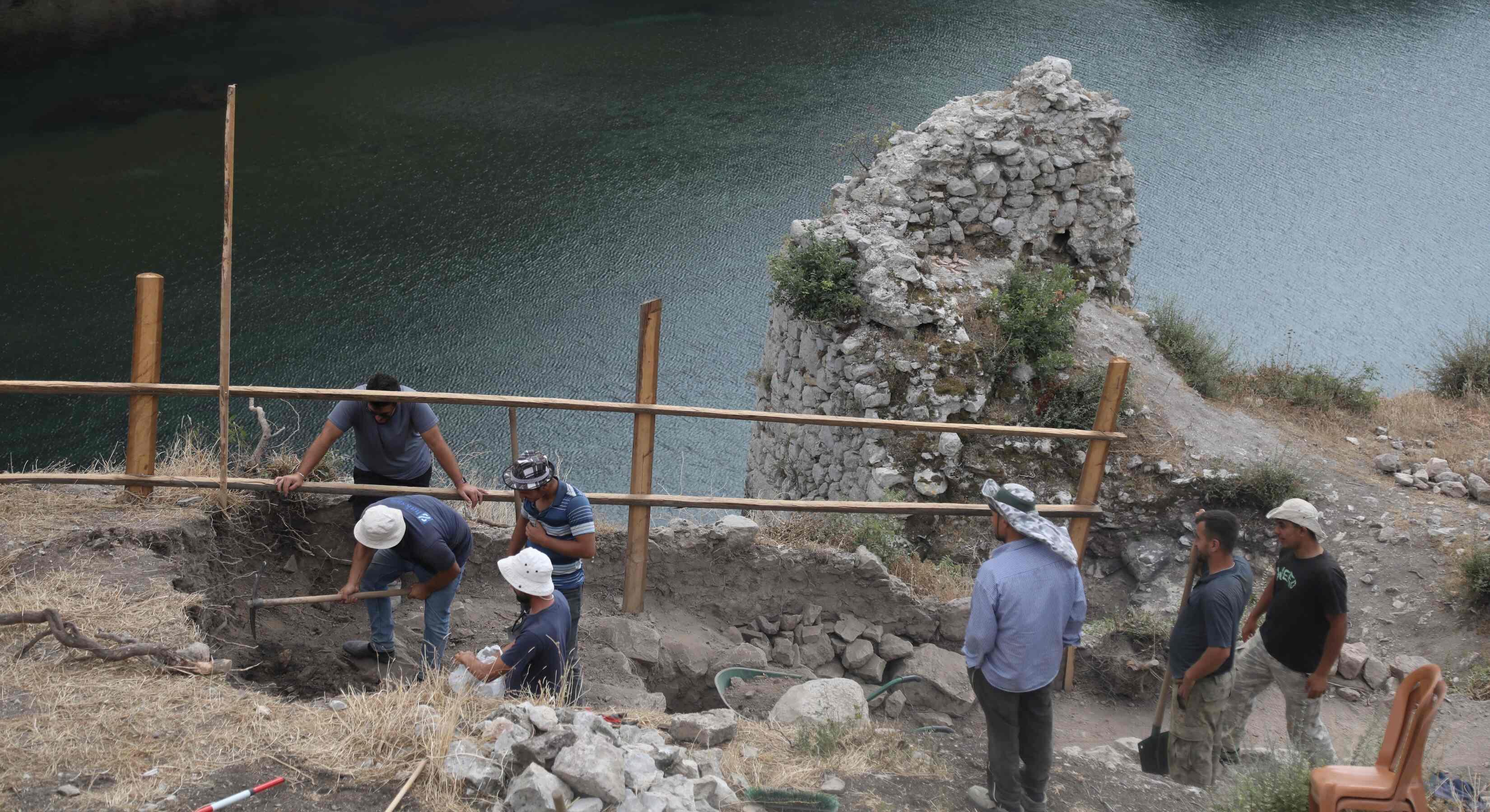 Hidden structures of fortress revealed after centuries