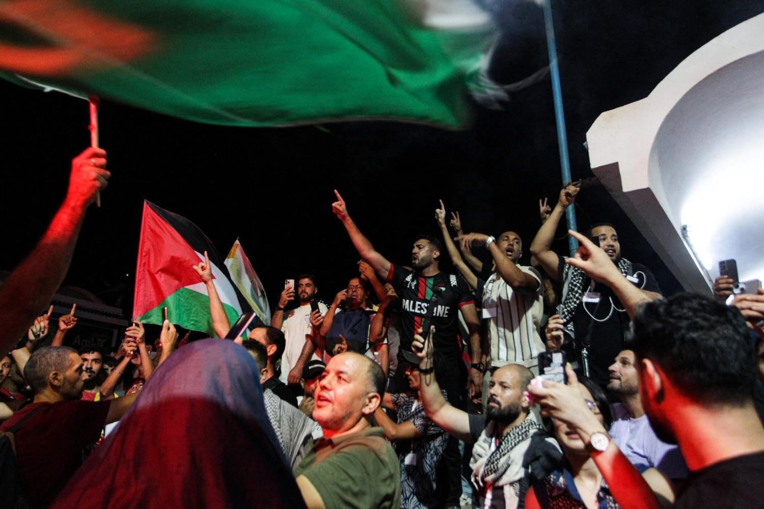 Gaza aid flotilla says hit by drone off Tunisia